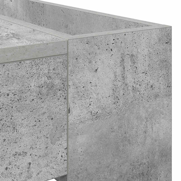 Sohvapöytä Betoni Harmaa 110 x 50 x 41 cm Tekninen puu
