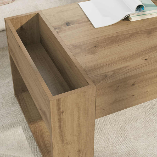 Sohvapöytä Artisan tammi 110 x 50 x 41 cm Tekninen puu