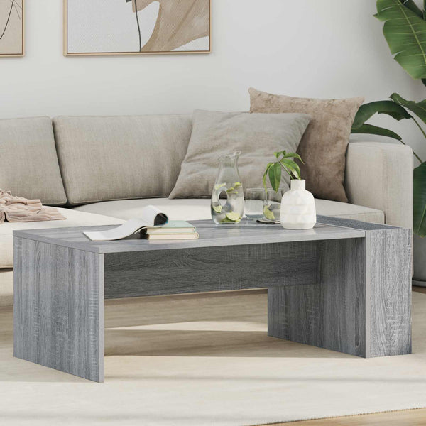 Sohvapöytä Harmaa Sonoma 95 x 50 x 34 cm Tekninen puu