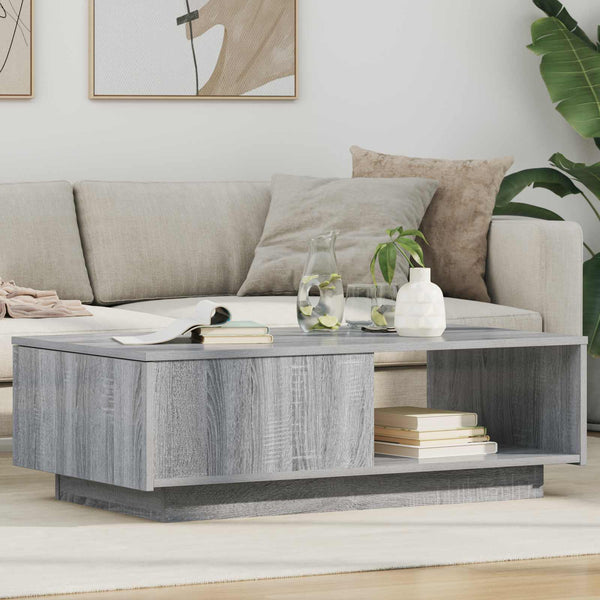 Sohvapöytä Harmaa Sonoma 95 x 55 x 31 cm Tekninen puu