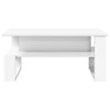 Sohvapöytä Valkoinen 90 x 50 x 40 cm Tekninen puu