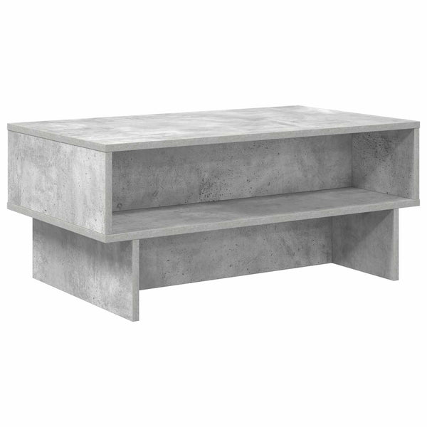 Sohvapöytä Betoni Harmaa 80 x 46 x 35 cm Tekninen puu