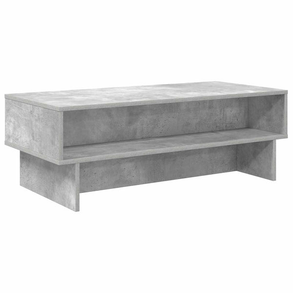 Sohvapöytä Betoni Harmaa 100 x 46 x 35 cm Tekninen puu