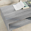 Sohvapöytä Harmaa Sonoma 100 x 46 x 35 cm Tekninen puu
