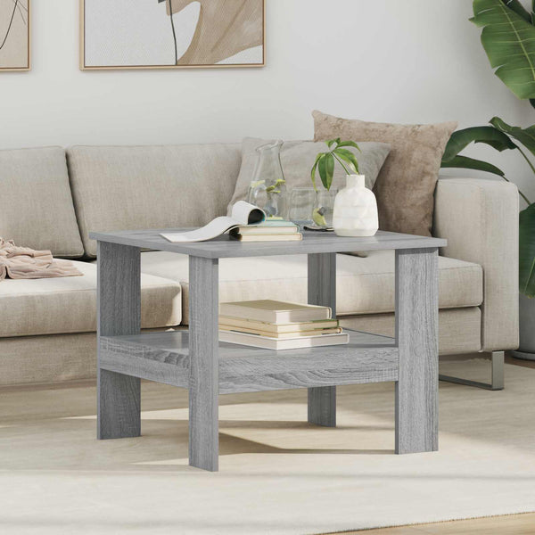 Sohvapöytä Harmaa Sonoma 57 x 55 x 45 cm Tekninen puu