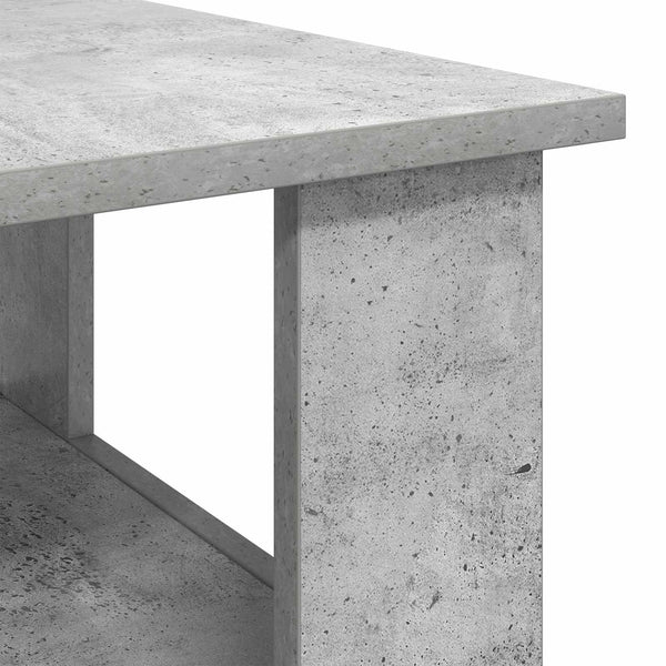 Sohvapöytä Betoni Harmaa 90 x 50 x 45 cm Tekninen puu