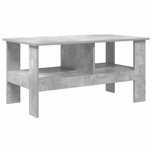 Sohvapöytä Betoni Harmaa 90 x 50 x 45 cm Tekninen puu