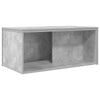 Kahvipöytäsetti 2 kpl Betoni Harmaa 90 x 48 x 40 cm