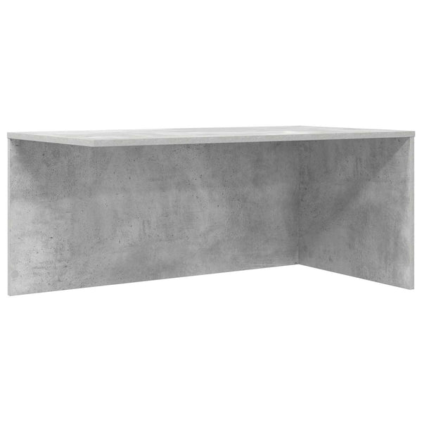 Kahvipöytäsetti 2 kpl Betoni Harmaa 90 x 48 x 40 cm