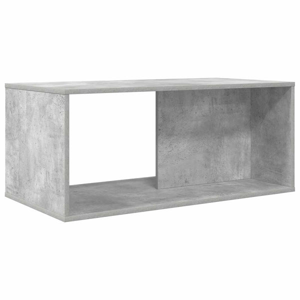 Kahvipöytäsetti 2 kpl Betoni Harmaa 90 x 48 x 40 cm