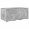Kahvipöytäsetti 2 kpl Betoni Harmaa 90 x 48 x 40 cm