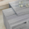 Kahvipöytäsetti 2 kpl Harmaa Sonoma 90 x 48 x 40 cm