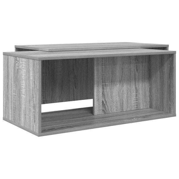 Kahvipöytäsetti 2 kpl Harmaa Sonoma 90 x 48 x 40 cm