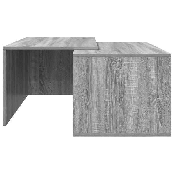 Kahvipöytäsetti 2 kpl Harmaa Sonoma 90 x 48 x 40 cm