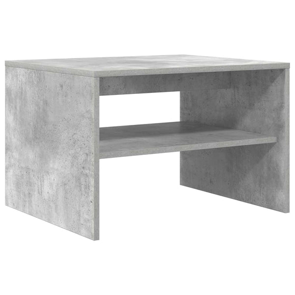 Sohvapöytä Betoni Harmaa 60 x 50 x 40 cm Tekninen puu