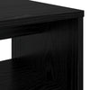 TV-kaappi 80 x 35 x 40 cm Musta tammi. Tekninen puu