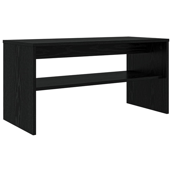 TV-kaappi 80 x 35 x 40 cm Musta tammi. Tekninen puu