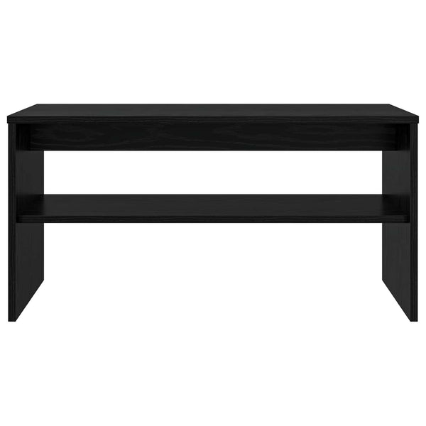 TV-kaappi 80 x 35 x 40 cm Musta tammi. Tekninen puu