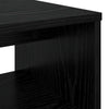 TV-kaappi 100 x 35 x 40 cm Musta tammi. Tekninen puu