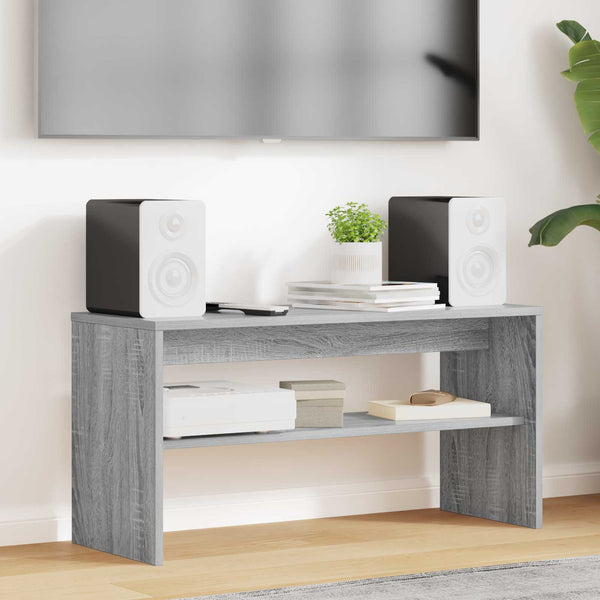 TV-kaappi 80 x 30 x 40 cm Harmaa Sonoma Tekninen puu