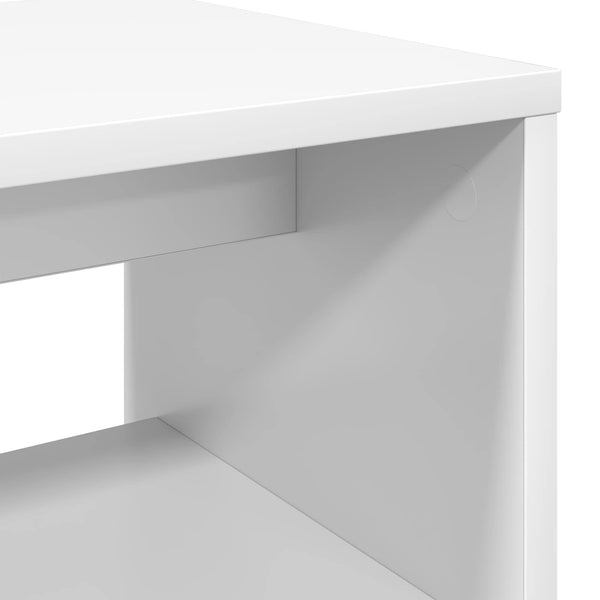TV-kaappi 100 x 30 x 40 cm Valkoinen Tekninen puu