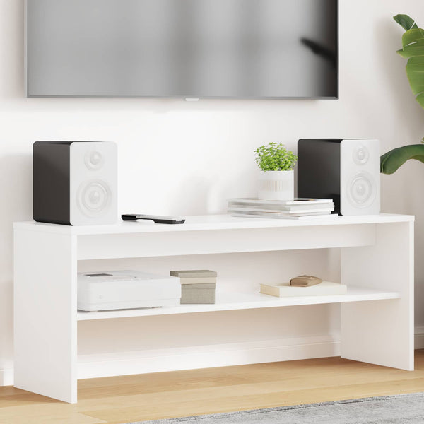 TV-kaappi 100 x 30 x 40 cm Valkoinen Tekninen puu