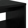 TV-kaappi 100 x 30 x 40 cm Musta tammi. Tekninen puu