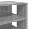 Kenkäkaappi 2 kpl 62 x 35 x 100 cm Tekninen puu Harmaa Sonoma