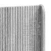 Sängynrunko säilytyksellä ja päänäytöllä Harmaa sonoma