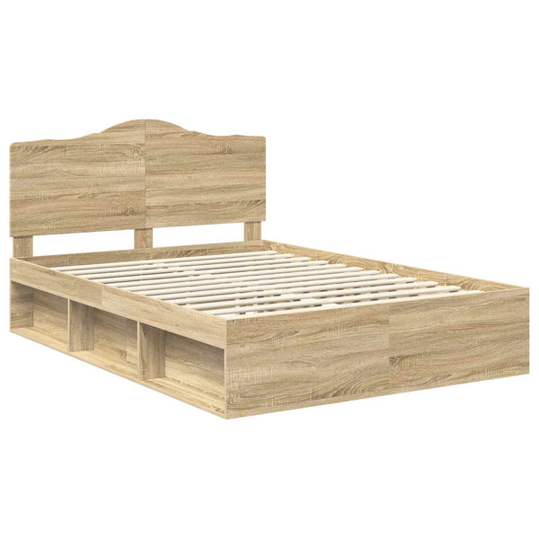 Sängyn runko Sonoman tammi 5FT King Size Massiivinen mänty