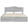 Sängyn runko Harmaa sonoma 6FT Super King Size Insinööripuuta