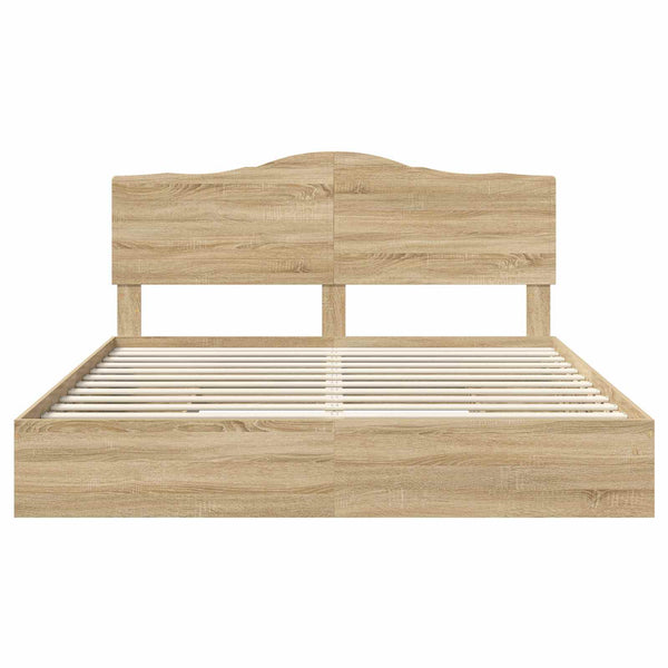 Säilytyssänky Sonoman tammi 6FT Super King Size Tekninen puu