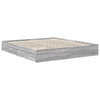 Säilytyssänky Harmaa Sonoma 6FT Super King Size Tekninen puu