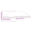 Talvipoolityyny Sininen 380 x 180 x 140 cm Polyvinyylikloridi