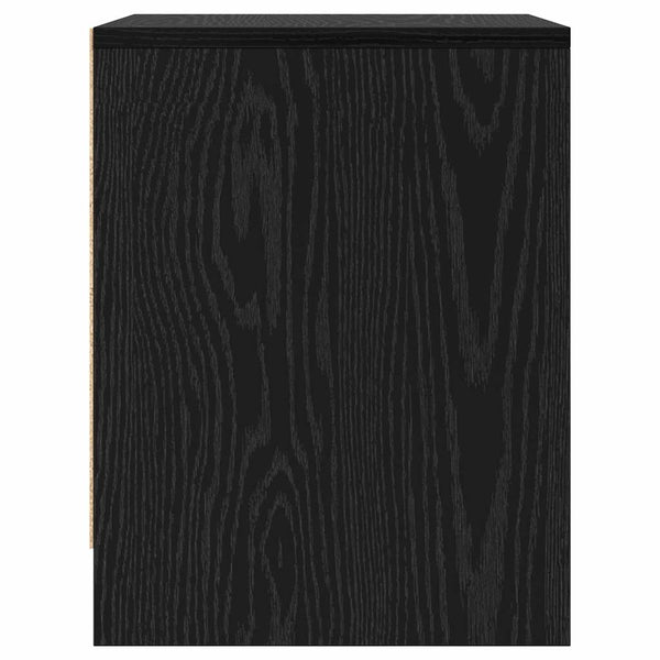 Yöpöytäkaappi Musta tammi. 45 x 34 x 44,5 cm Tekninen puu