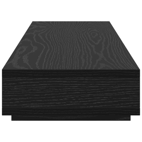 Näyttöteline Musta 100 x 27 x 15 cm Tekninen puu
