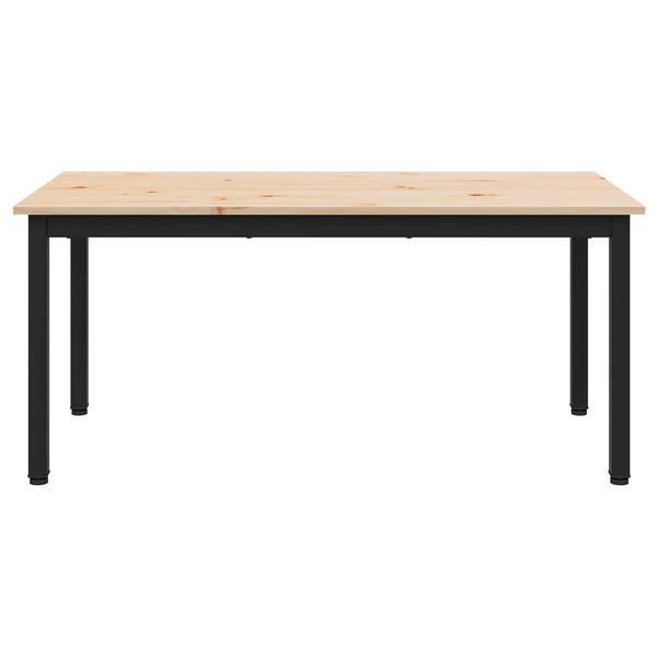 Sohvapöytä Luonnollinen 100 x 50 x 45 cm Massiivinen mänty