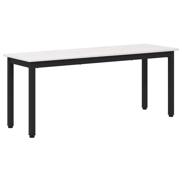 Penkki Valkoinen 110 x 35 x 45 cm Massiivinen mänty