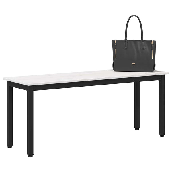 Penkki Valkoinen 110 x 35 x 45 cm Massiivinen mänty