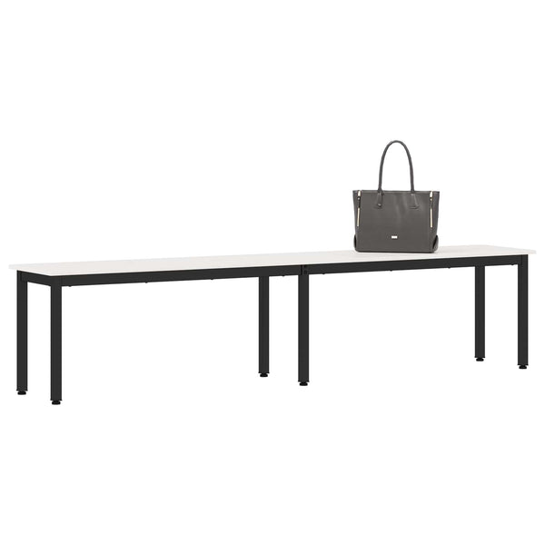 Penkki Valkoinen 200 x 35 x 45 cm Massiivinen mänty