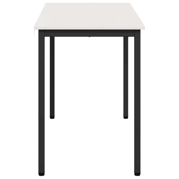 Ruokapöytä Valkoinen 110 x 55 x 75 cm Massiivinen mänty
