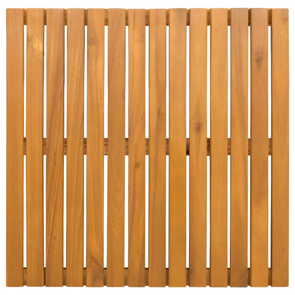 Kylpyhuoneen Matto 2 kpl Luonnollinen 50 x 50 cm
