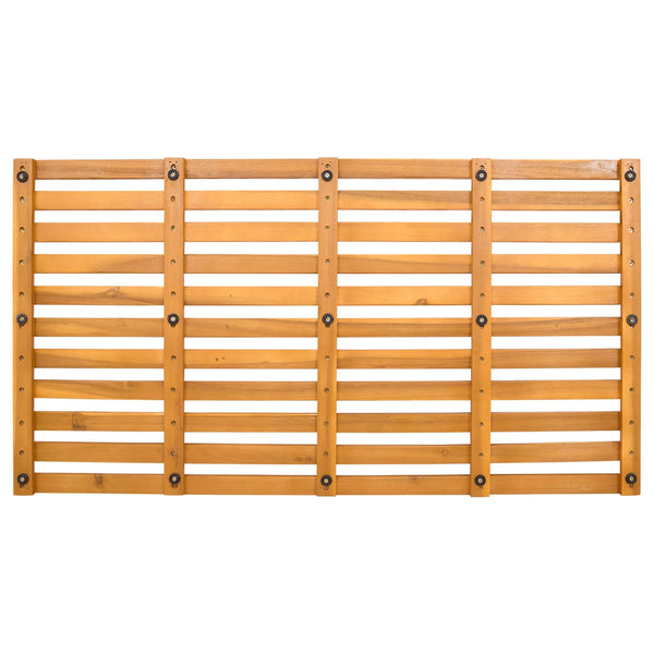 Kylpyhuoneen Matto Luonnollinen 100 x 53 cm Tiheä akasiapuu