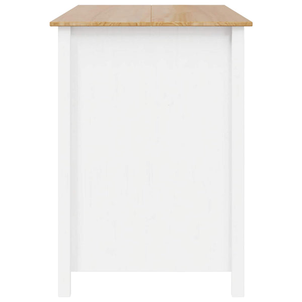 Keittiön Saaret HILL Valkoinen 112 x 66 x 90 cm Massiivimänty
