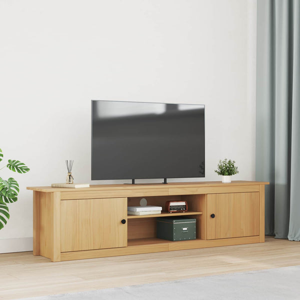 TV-teline HILL 158 x 40 x 39.5 cm Hunajaruskea Massiivimänty
