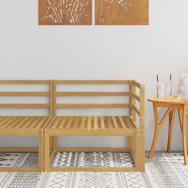Ulkona Kulmasohva valkoinen 83 x 83 x 73 cm