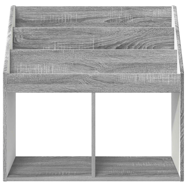 Lasten kirjahylly Harmaa Sonoma 72,5 x 29,5 x 69 cm