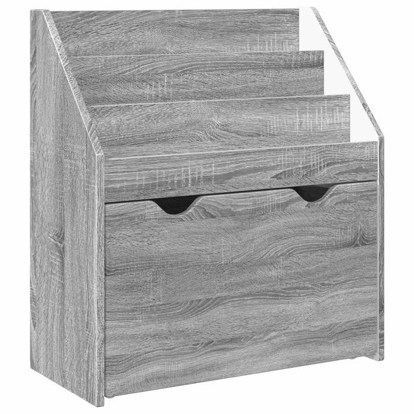 Lasten kirjahylly Harmaa Sonoma 60 x 29,5 x 69 cm Tekninen puu