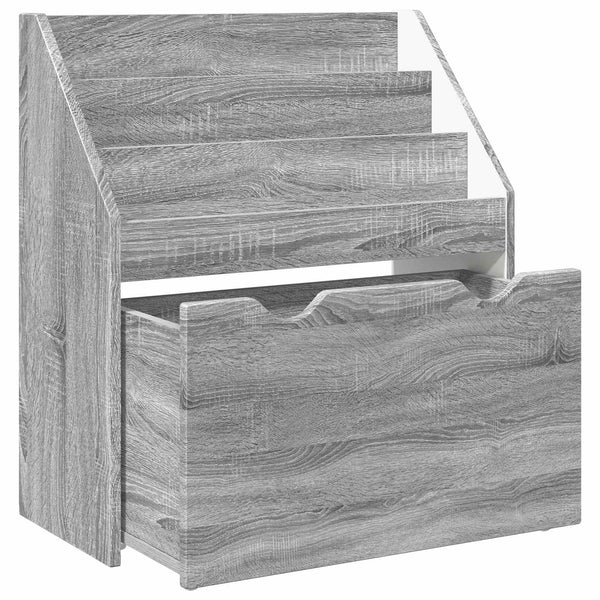 Lasten kirjahylly Harmaa Sonoma 60 x 29,5 x 69 cm Tekninen puu