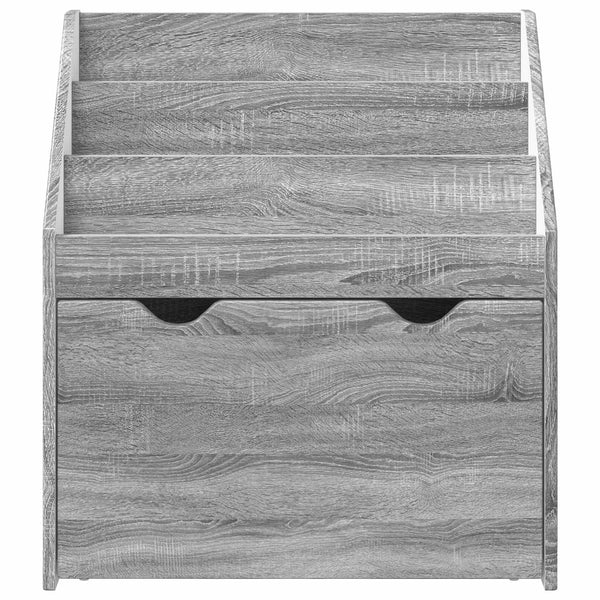 Lasten kirjahylly Harmaa Sonoma 60 x 29,5 x 69 cm Tekninen puu